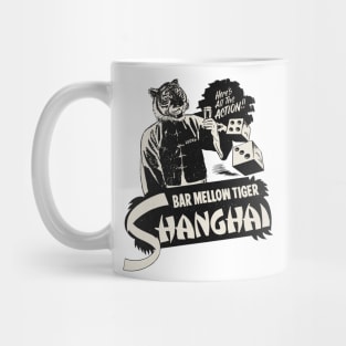 Vintage Shanghai Tiger Dive Bar Mug